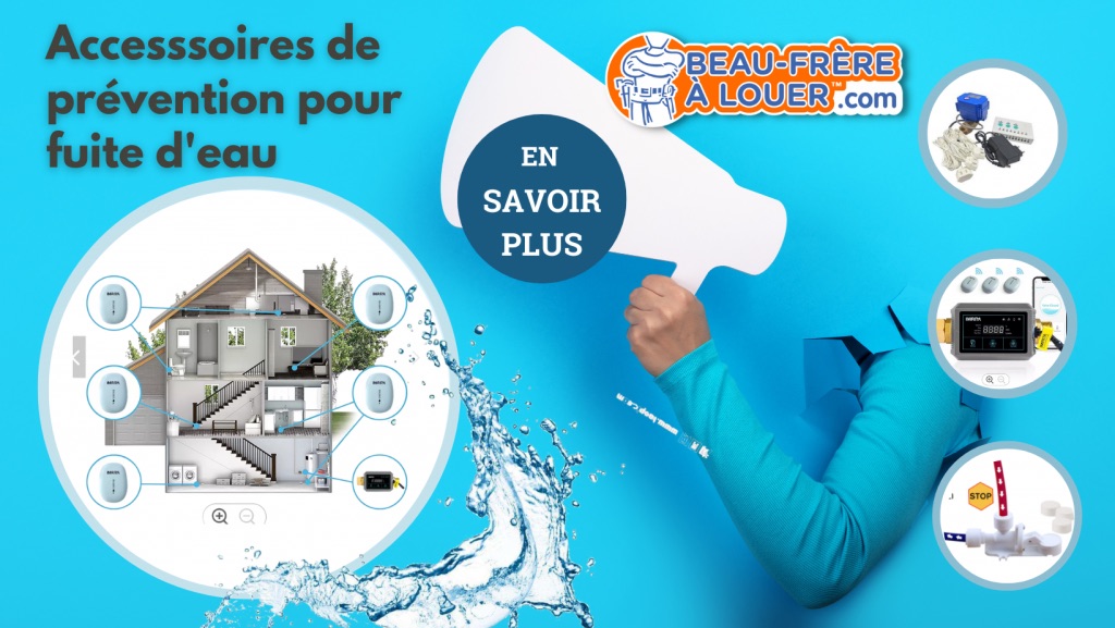 accessoires fuites d'eau